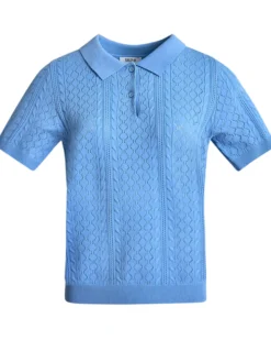 Alba ss knit polo