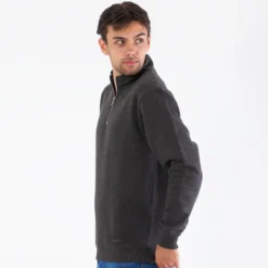 Basic half zip