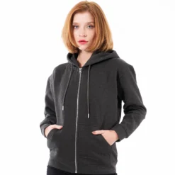 Basic zip hoodie