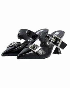 Biaglam mule double buckle