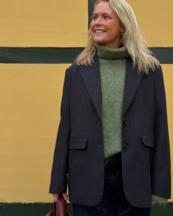 Calista pinstripe blazer