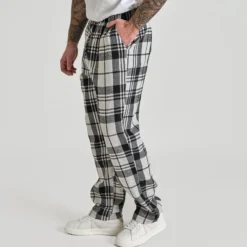 Check pants
