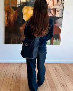 Denim crossbody