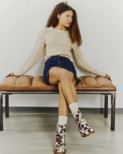 Emilia knit blouse