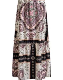 Fie long paisley skirt