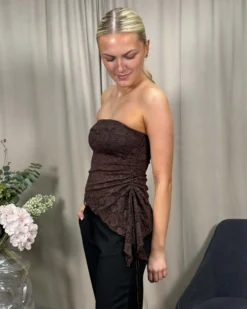 Holly bandeau lace top