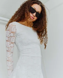 Holly ls lace dress