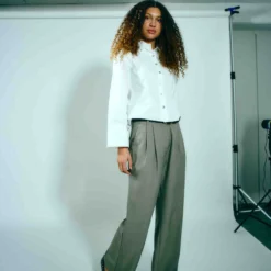Janet poplin shirt