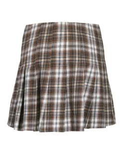 JXHAILEY FLANNEL SKIRT