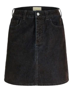 JXMIA FLOCK SHORT DENIM SKIRT