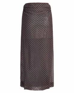 JXMINNA MESH STRAIGHT SKIRT