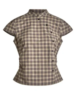 Kallis checked Blouse
