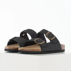 Lakers suede sandal