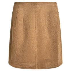 Leia faux suede skirt