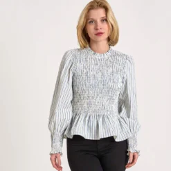 Lenora smock blouse