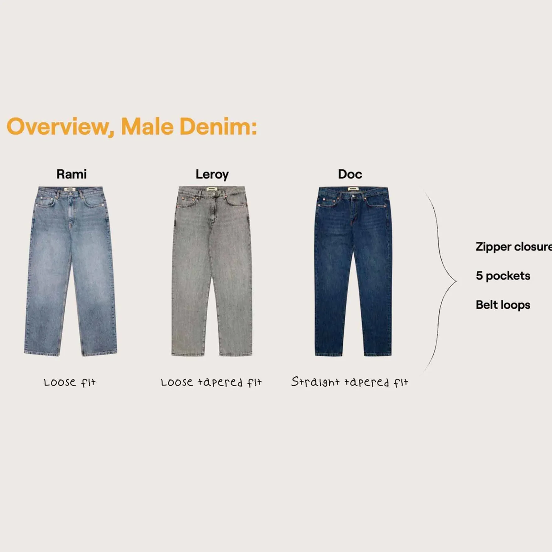 Leroy doone jeans