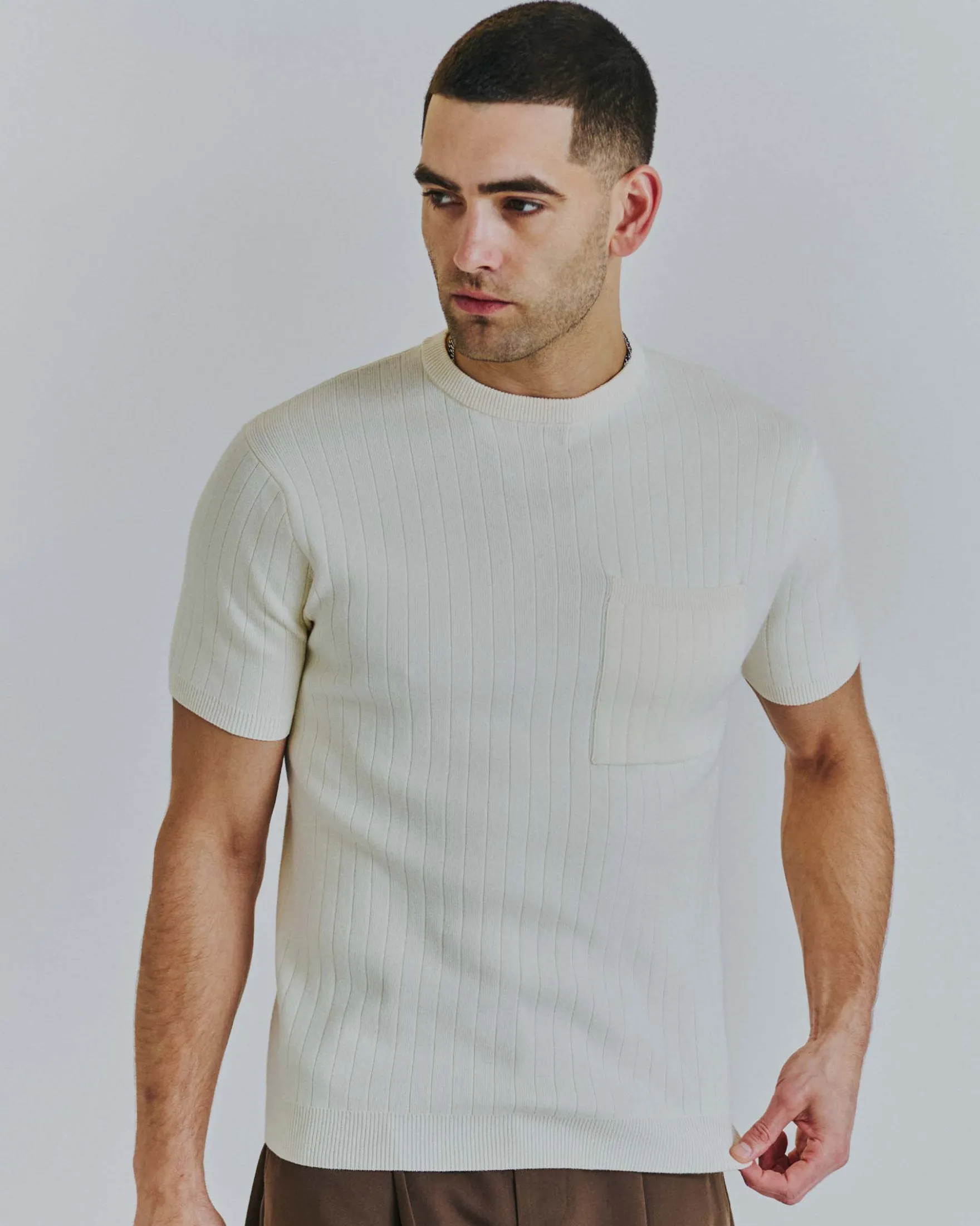 Liam knit tee