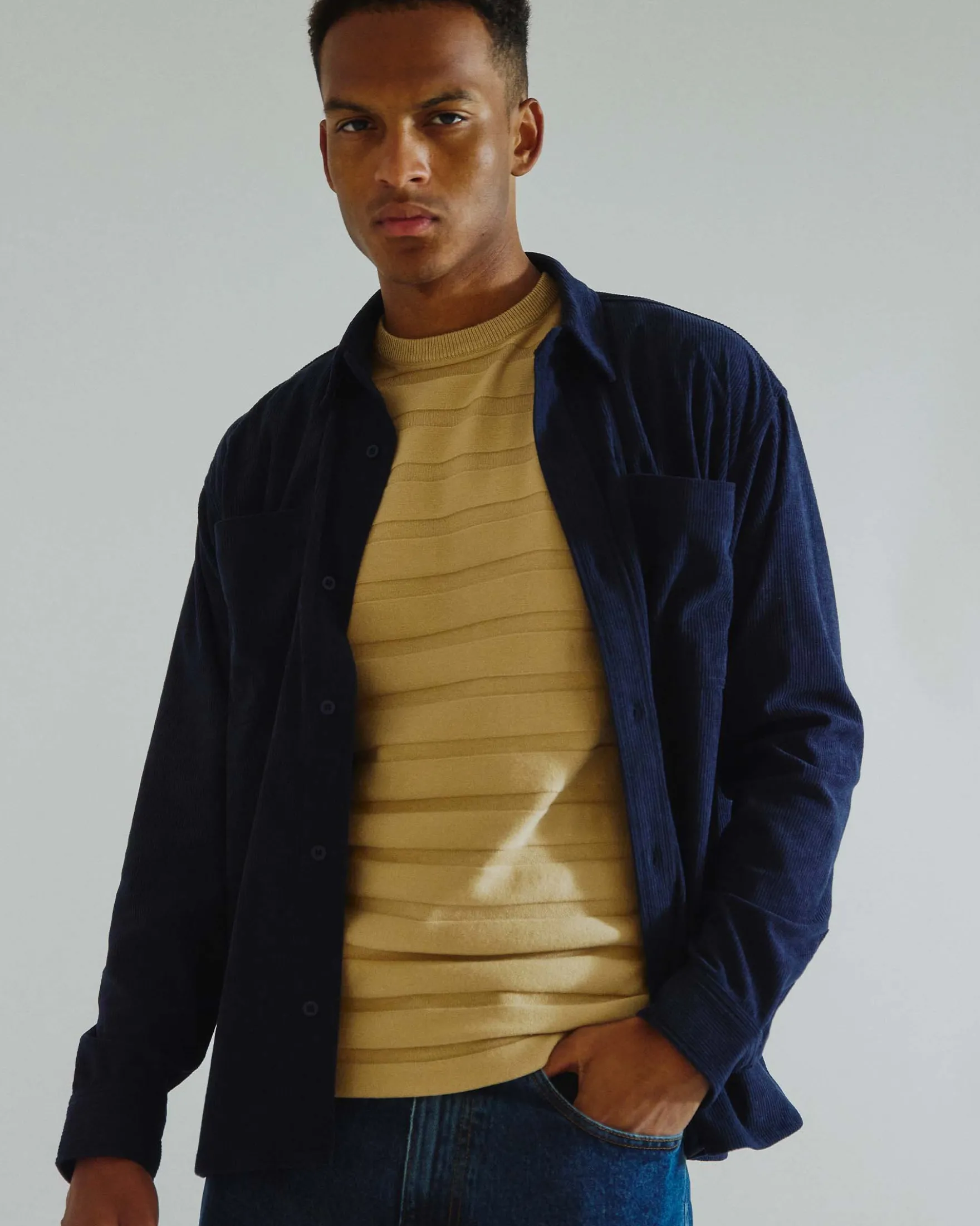 Luke knit tee
