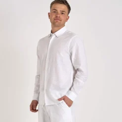 Mario linen Shirt LS
