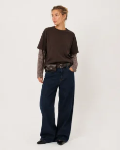 Mie oversize check ls