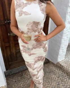 Miraic mesh dress