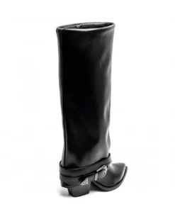 Nit high boot