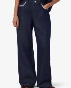 NMADRIANA LOOSE LACE JEANS