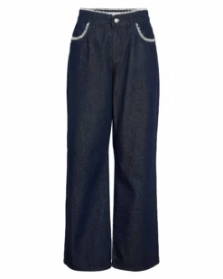 NMADRIANA LOOSE LACE JEANS