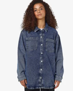 NMALVA DENIM SHACKET