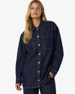 NMALVA L/S DENIM SHACKET
