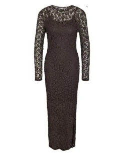 NMMIRIAM L/S MAXI LACE DRESS