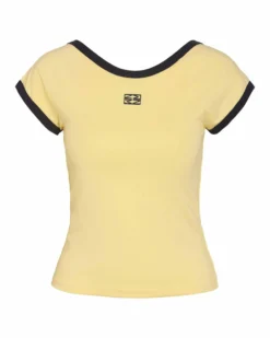 NMTWIN S/S O-NECK CONTRAST TEE
