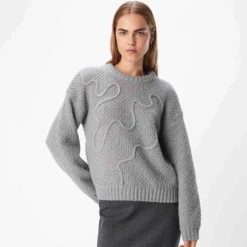 Objakina l/s knit pullover