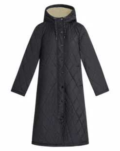 OBJAMANDA LONG QUILT COAT
