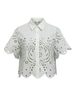 OBJELENA S/S CROP TOP