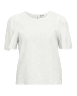 OBJILLY S/S RE O-NECK TOP