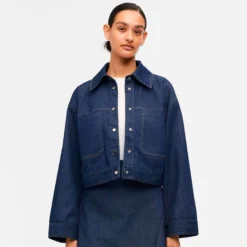 Objjune denim ls jacket