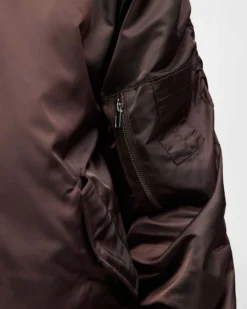 Objmary oversize bomber jacket