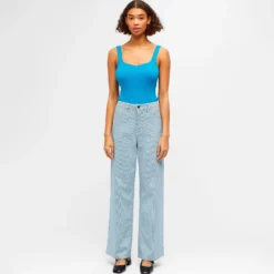 Objmoji mw wide long jeans