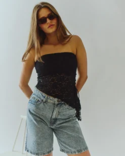 Ofina denim shorts