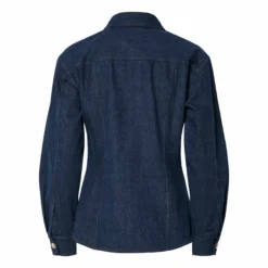 Pcfabia ls fitted denim shirt