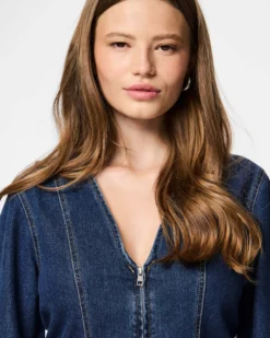 PCFLORA DENIM DRESS