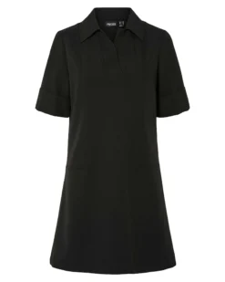 PCFRIDA SS V-NECK DRESS