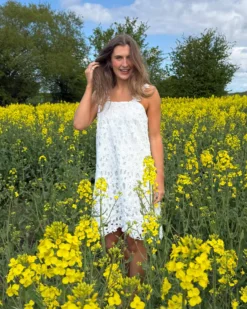 Pcmarisa lace short dress