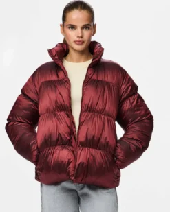 PCMILLA SHINY PUFFER JACKET