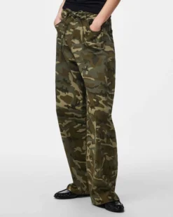 PCMIMMI TIE BARREL JEANS