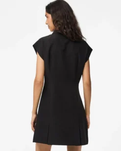 PCMORGAN SL SHORT ZIP DRESS