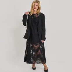 Pcnorinne ls midi dress