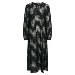 Pcnorinne ls midi dress