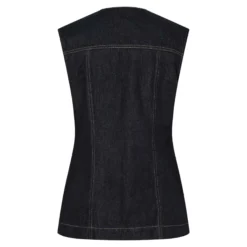 Pcnua sl fitted denim vest